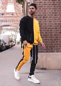 Pull oversize vierge décontracté personnalisé pull à capuche pour hommes pull en molleton de coton survêtement à fermeture éclair ensemble de sweats à capuche d'hiver en gros - Product Image 2