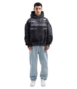 เสื้อฮู้ดสวมหัวแขนคู่ซักได้แบบพรีเมี่ยมใส่ได้ทั้งชายและหญิงทรงโอเวอร์ไซส์พร้อมลายพิมพ์แบบกำหนดเองนุ่มมากและใส่สบายเป็นพิเศษ - Product Image 6