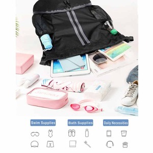 Sacs de football pour garçons et filles Sac à dos de basket-ball Sac de volley-ball Sac à dos de football à cordon avec compartiment pour balle et chaussures PK - Product Image 4