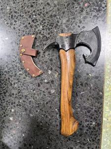 ด้ามจับไม้เนื้อคู่ทำจากเหล็กดามัสกัสเกรดอุตสาหกรรมใช้กลางแจ้งปรับแต่งได้ตามต้องการ - Product Image 5