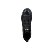 Chaussures de sécurité pour hommes, respirantes, imperméables, légères, antidérapantes, en toile et cuir, avec embout de protection, noires et vertes, durables, pour le travail en extérieur