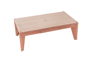 Table basse en bois Hinoki japonais de haute qualité meubles de salon de finition naturelle avec caractéristique décorative pour un usage domestique - Product Image 2