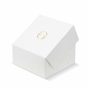 Cajas de cartón mod. Pegamento para Pasteles SAVOIR de 6 Puntos - Personalizado en 1 Color - 23 x 23 - Product Image 3