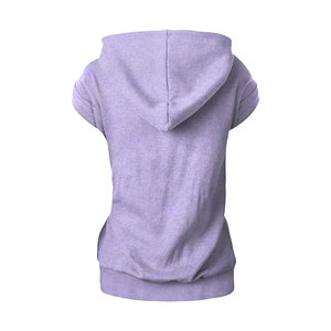 Precio asequible Pullover Sudaderas con capucha de alta calidad para mujer con estampado personalizable Sudaderas con capucha sin mangas para la venta - Product Image 4