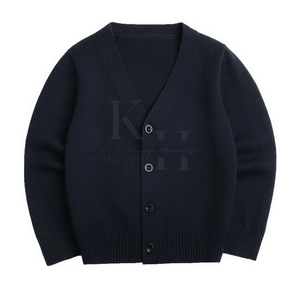 Jersey de punto de algodón personalizado de alta calidad Unisex suéter de uniforme escolar estilo atemporal suave para escuela secundaria primaria - Product Image 4