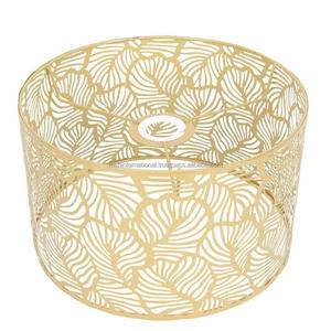 โคมไฟโลหะสีขาว + หลากสีสไตล์โมเดิร์น,โคมไฟแขวนทรงกลอง - Product Image 3