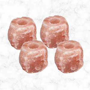 Bougeoir au sel de l'Himalaya de forme carrée fabriqué en cristal rose roche taille personnalisée de qualité supérieure - Product Image 4