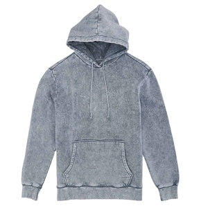 Wholesale hoodies Vintage Blank Acid <b>Wash</b> Hoodie 100% Cotton Sun Faded Oversized Pullover Acid <b>Wash</b> large size MADE BY BS 2026 - Product Image 4