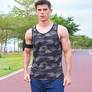 Venta al por mayor de entrenamiento personalizado Jogger Tank Top Shorts Set Sublimación de secado rápido Running Jersey Set - Product Image 5