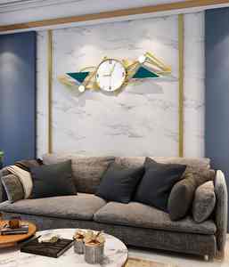 Beautiful Metal Wall <b>Clock</b> Classy Premium Decorative and Functional Design for Home Living Room <b>Office</b> and Modern Interiors - Product Image 2