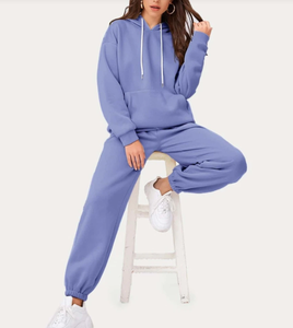 ชุดวอร์มสองชิ้นของผู้หญิงเสื้อแขนยาวแบบรูดซิปหน้ามี2025สำหรับฤดูใบไม้ร่วงชุดวอร์มสำหรับใส่วิ่ง - Product Image 5