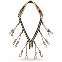 Cordon en nylon tressé à la main pour le porte-couillon de chasse au canard, avec boucles de suspension, durable, à dégagement rapide, léger, pour la chasse aux oiseaux aquatiques