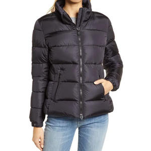 Chaqueta Bomber con Capucha, Cuello Alto, Estilo Urbano, Personalizable, Ecológica, para Invierno, Unisex, Venta al Por Mayor - Product Image 2