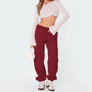 <span class=keywords><strong>Pantalon</strong></span> de survêtement femme personnalisé <span class=keywords><strong>taille</strong></span> <span class=keywords><strong>haute</strong></span> entraînement <span class=keywords><strong>pantalon</strong></span> de jogging actif bas de salon baggy <span class=keywords><strong>pantalon</strong></span> de survêtement d'hiver - Product Image 2