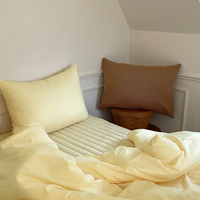 Ensemble de couette sans poussière, microfibre douce au toucher, literie coréenne pour hôtel, toutes saisons, couette lavée à l'air, antidérapante, 9OZ Q 150x200cm