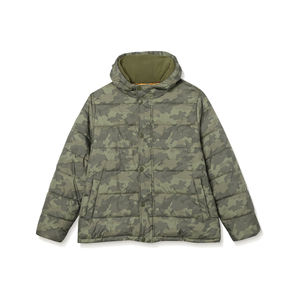 Blousons matelassés pour hommes, style urbain, personnalisables, 2025, à capuche, coupe ajustée, en laine courte, chauds, écologiques et chauffants - Product Image 1