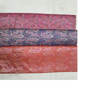 Tela de Brocado de Seda y Chifón Estampada Personalizada, Color Personalizado, Anti-Pilling, para Vestidos de Boda, Técnica de Tejido - Product Image 5