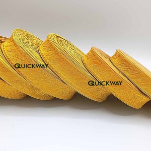 Nhà máy vàng Mylar Braid Vàng <span class=keywords><strong>TRIM</strong></span> cho đồng phục Nhà thờ vestment ưa thích trang phục Jacquard galloon Phụng Vụ tresse sequin vải - Product Image 3