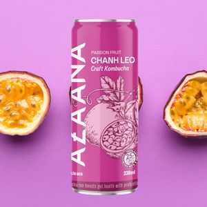 คอมบูชาเข้มข้นรสหวานอมเปรี้ยวผสมเสาวรสสดชื่นพร้อมส่ง - Product Image 3