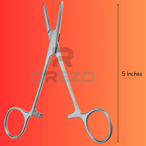 Pinza Hemostática Manual de Punta Fina, Tipo Mosquito, Recta, con Certificación CE, Instrumento Quirúrgico Reutilizable para Cirugía General - Product Image 2