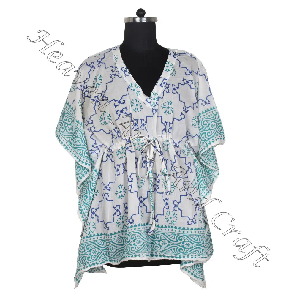 Abaya Short Kaftan 2023 abito musulmano produttore di abbigliamento da donna Designer Kimono indiano in cotone caftano lungo e corto