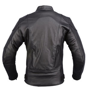 Veste de protection en cuir d'agneau pour hommes, prix de gros - Product Image 2