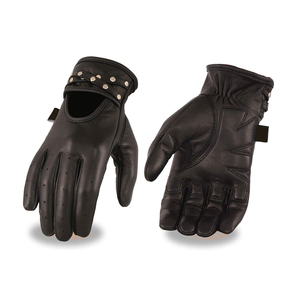 Gants chauds en cuir véritable pour hommes, gants de conduite/de qualité supérieure avec Logo personnalisé à vendre - Product Image 4
