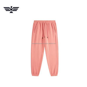 Pantalones de chándal informales de Invierno para mujer de primera calidad, pantalones elásticos planos para correr, cintura media, ropa de calle ligera de Color sólido, ropa de uso diario - Product Image 3
