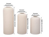 Nordic Home Decorations Picasso Vasen Porzellan Keramik Vasen Set Dekor Hochzeit Keramik Vase für Wohnkultur von HAND MADE CRAFT