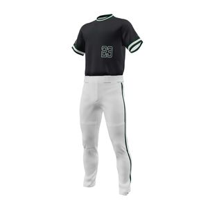 100% poliéster de calidad superior Club escolar Teamwear conjuntos de uniformes de béisbol impreso personalizado transpirable ligero humedad - Product Image 4