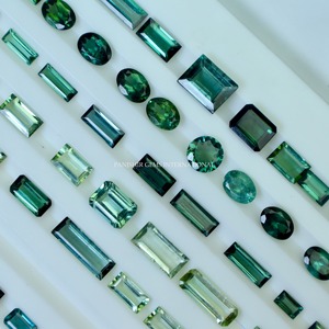 พลอยทัวร์มาลีน Paraiba อัญมณีหลวมหลากหลายรูปร่างและขนาด - Product Image 1