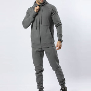 Invierno cálido al aire libre desgaste algodón poliéster Material hombres sudor traje nuevo diseño Pakistán fabricante único Color hombres sudor traje - Product Image 1