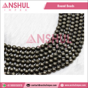 Anshul Impex India: Piedras Preciosas de Pirita Natural de Vidrio para Joyería, 12mm, Cuentas Sueltas, Compra al por Mayor, Origen India, Exportación, Más Vendidas - Product Image 4