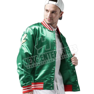 Vestes et vêtements d'extérieur en satin 2025 sur mesure vêtements d'hiver imperméables avec traitement tricoté en fourrure de mouton - Product Image 2