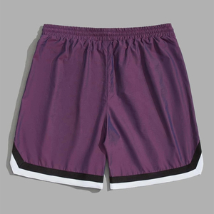 กางเกงว่ายน้ำขาสั้นสำหรับผู้ชายกางเกงขาสั้นแบบปะติดรูปการ์ตูนสำหรับนักขี่จักรยานกางเกงขาสั้นเล่นกีฬาสำหรับผู้ชายมีเชือกผูกเอว - Product Image 2