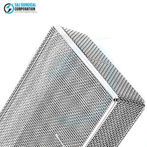 ตะกร้าตาข่ายลวดละเอียดพร้อมฝาปิด ทำจากสแตนเลสอย่างดี สำหรับคลินิก โรงพยาบาล และห้องปฏิบัติการ - Product Image 5