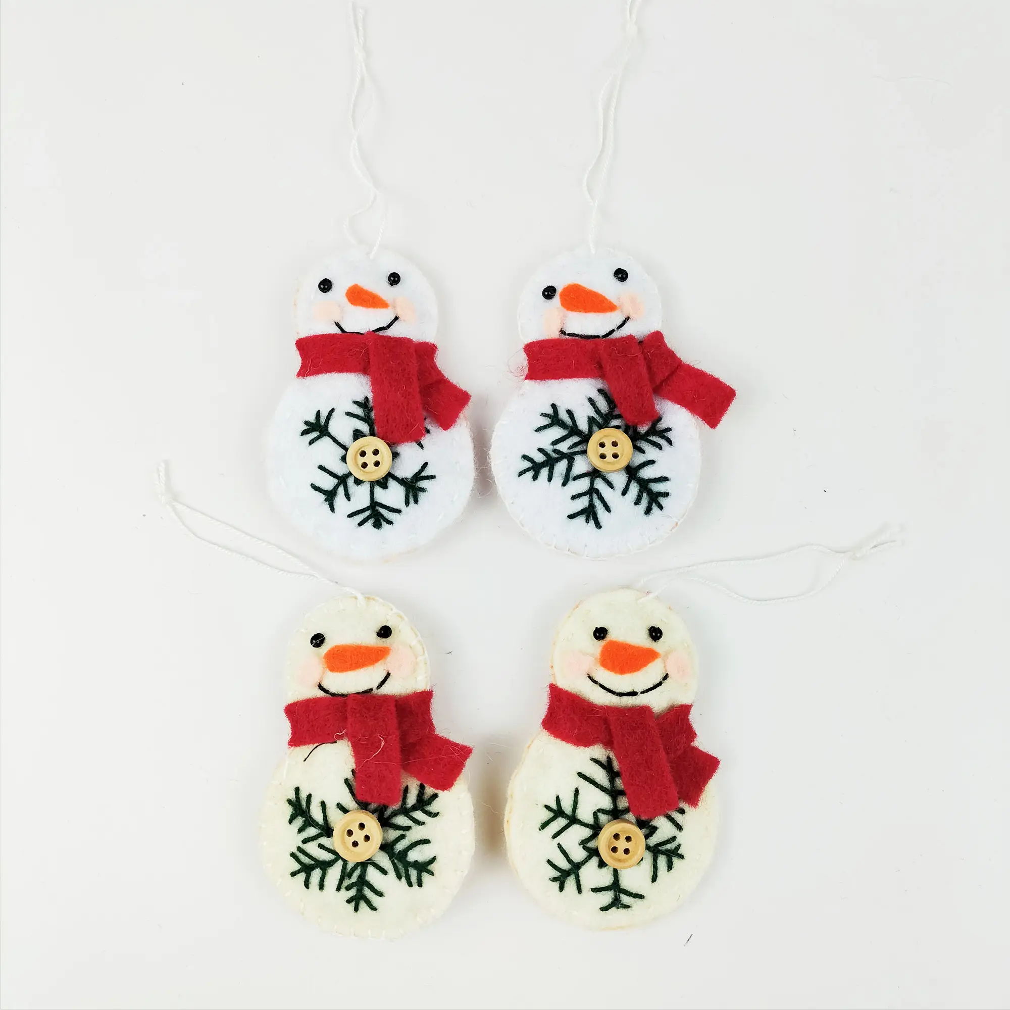 1Pc 2024 Kerst Decoratie Sneeuwpop Kerstboom Ornamenten Opknoping Hanger Xmas Schattig Grappig Cadeau Voor Kinderen