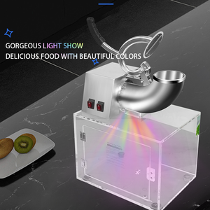 Broyeur de glace commercial, machine à neige électrique avec lames doubles, machine à glace pilée en acier inoxydable pour les restaurants familiaux - Product Image 5