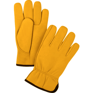 Gants de conducteur en cuir de vachette de qualité supérieure Gants de sécurité en cuir élégants pour l'équipement de protection des bras de main de travail industriel - Product Image 2
