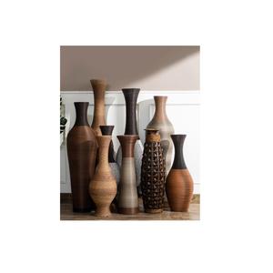 Florero de búho de aluminio fundido de alta calidad de alta tendencia, diseño moderno hecho a mano para sala de estar y decoración de bodas - Product Image 2