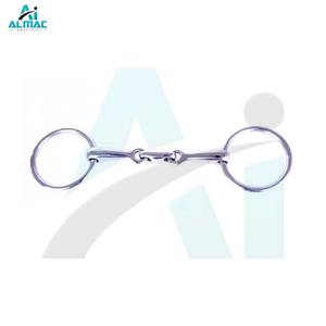 Almac ข้อต่อคู่ม้าบิตนำมาใช้ใหม่สำหรับการควบคุมที่มีประสิทธิภาพในระหว่างการแต่งตัวกระโดดหรือการขี่ม้าทั่วไป - Product Image 1