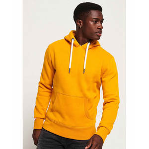 Fabricant OEM Sweat à capuche en molleton de coton mélangé uni pour hommes, épaules tombantes, impression numérique pour la saison d'automne - Product Image 3