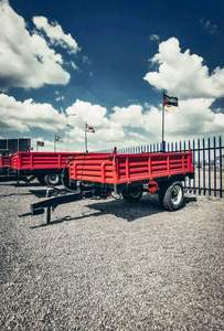 Tractor volquete hidráulico de 2 ruedas con remolque agrícola de 3-10 toneladas - Product Image 2