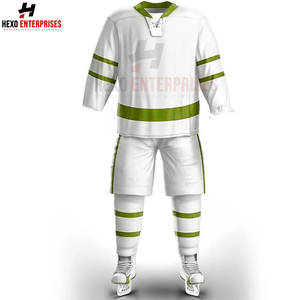 Nouvel arrivé uniforme de hockey sur glace bas meilleur matériel uniforme de hockey sur glace personnalisé minimum bas quantité minimale de commande à vendre uniforme de hockey sur glace pour hommes - Product Image 6