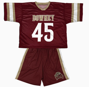 เสื้อทีมลาครอสพิมพ์ซับลิเมชันชุดเครื่องแบบลาครอสแบบกลับด้านได้ทำในปากีสถาน - Product Image 3