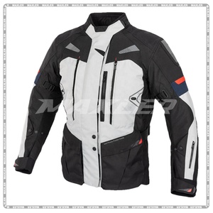 Chaqueta de Motociclismo para Hombre para Todas las Estaciones, con Certificación CE, 3/4 Impermeable, Reflectante, con Ventilación y Forro Extraíble - Product Image 4