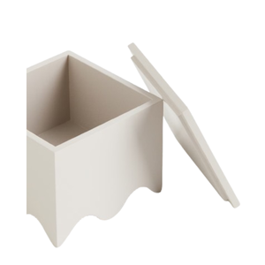 Boîtes à mouchoirs en bois d'acacia naturel festonné avec couvercle fabriquées à la main au Vietnam pour la vaisselle du Vietnam stockage polyvalent - Product Image 3