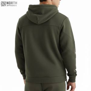 Sudadera con Capucha de Forro Polar para Hombre, Informal, de Invierno, de Gran Tamaño, Transpirable, de Secado Rápido, de Poliéster/Algodón, Nueva Colección 2025 - Product Image 5