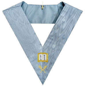 COLLIER DE REGALIA MAÇONNIQUE 2025 D'ORATEUR DE RITE MODERNE FRANÇAIS - Product Image 1