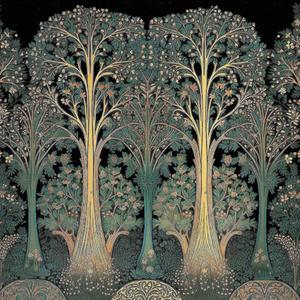 Tapiz de papel de pared de bosque creativo moderno superventas impermeable para sala de estar sofá TV sala de estudio paredes aplicaciones de Hospital - Product Image 3